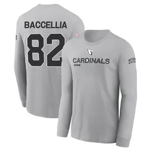 Men's Andre Baccellia Arizona Cardinals Gray 2024 Salute to Service Long Sleeve T-Shirt