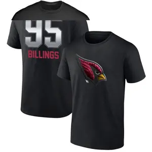 Men's Andrew Billings Arizona Cardinals Midnight Mascot T-Shirt - Black