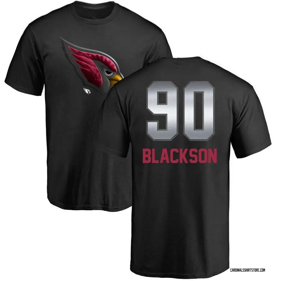 Men's Angelo Blackson Arizona Cardinals Midnight Mascot T-Shirt - Black