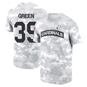 Men's Bryson Green Arizona Cardinals Arctic Camo 2024 Salute to Service Performance T-Shirt