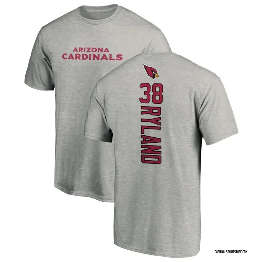 Men's Chad Ryland Arizona Cardinals Backer T-Shirt - Ash