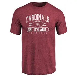 Men's Chad Ryland Arizona Cardinals Flanker Tri-Blend T-Shirt - Maroon