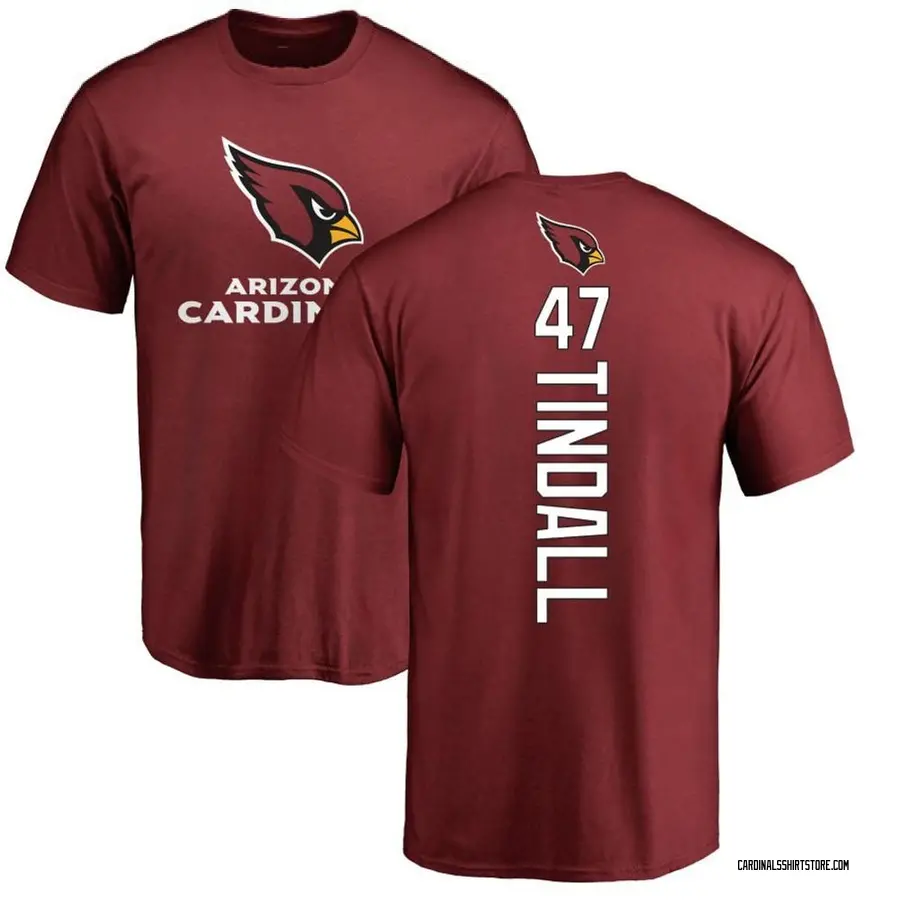 Men's Channing Tindall Arizona Cardinals Backer T-Shirt - Maroon