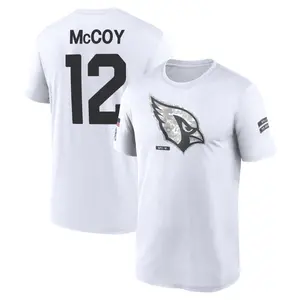 Men's Colt McCoy Arizona Cardinals White 2024 Salute to Service Legend Performance T-Shirt