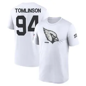 Men's Dalvin Tomlinson Arizona Cardinals White 2024 Salute to Service Legend Performance T-Shirt