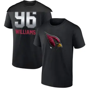 Men's Damonic Williams Arizona Cardinals Midnight Mascot T-Shirt - Black