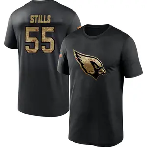 Men's Dante Stills Arizona Cardinals Black 2020 Salute To Service Performance T-Shirt
