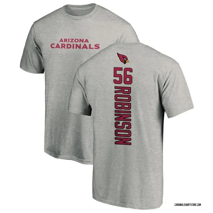 Men's Darius Robinson Arizona Cardinals Backer T-Shirt - Ash