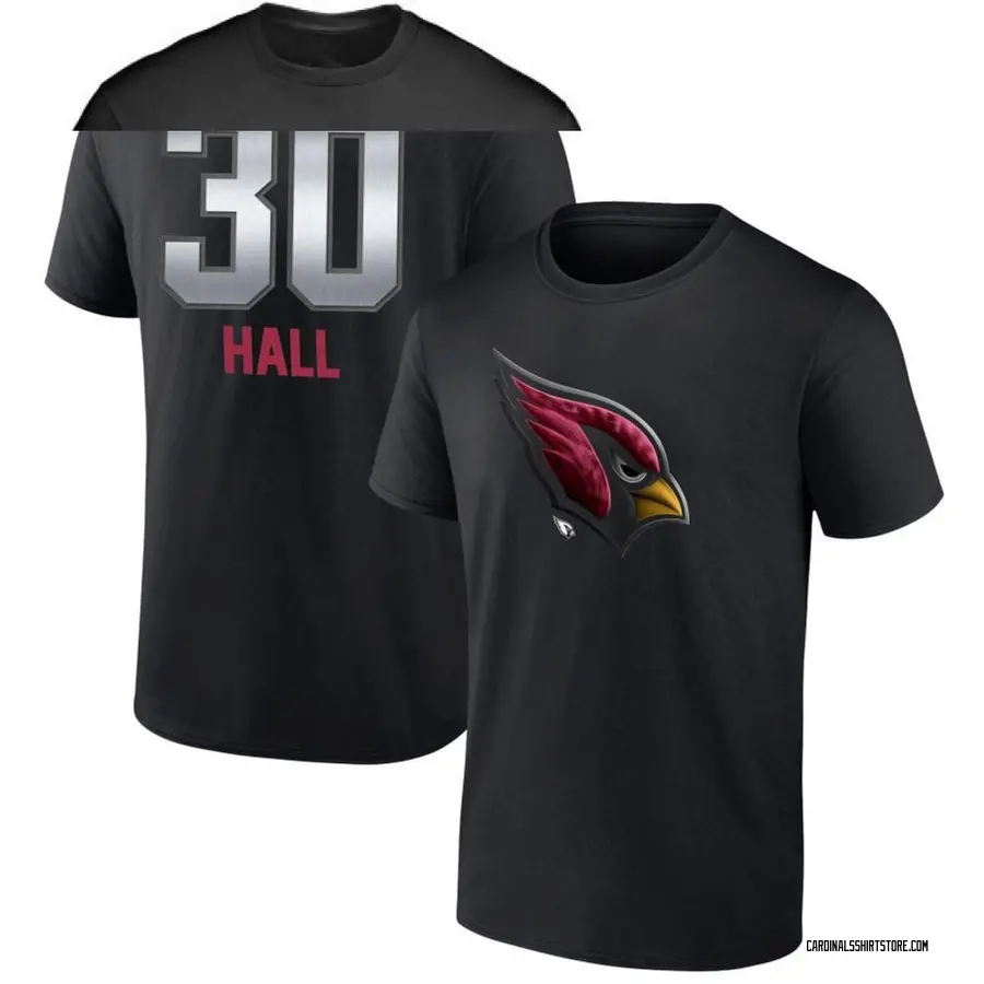 Men's Darren Hall Arizona Cardinals Midnight Mascot T-Shirt - Black