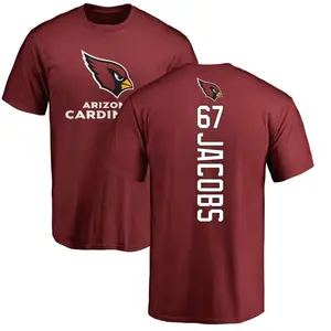Men's Demontrey Jacobs Arizona Cardinals Backer T-Shirt - Maroon