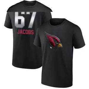 Men's Demontrey Jacobs Arizona Cardinals Midnight Mascot T-Shirt - Black