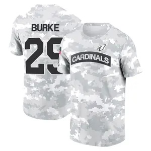 Men's Denzel Burke Arizona Cardinals Arctic Camo 2024 Salute to Service Performance T-Shirt