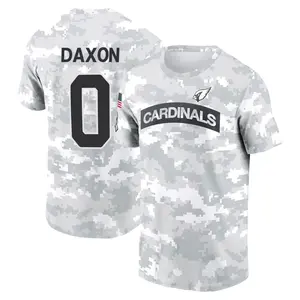 Men's Denzel Daxon Arizona Cardinals Arctic Camo 2024 Salute to Service Performance T-Shirt