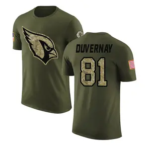Men's Devin Duvernay Arizona Cardinals Olive Salute to Service Legend T-Shirt