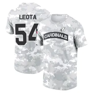 Men's Eku Leota Arizona Cardinals Arctic Camo 2024 Salute to Service Performance T-Shirt