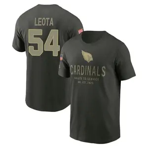 Men's Eku Leota Arizona Cardinals Forest/Green 2025 Salute to Service Sideline Primary Edge T-Shirt
