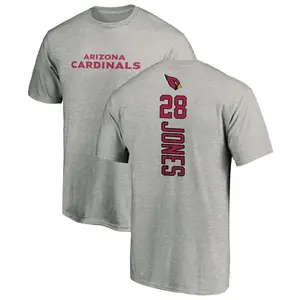 Men's Elijah Jones Arizona Cardinals Backer T-Shirt - Ash