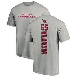 Men's Elijah Wilkinson Arizona Cardinals Backer T-Shirt - Ash