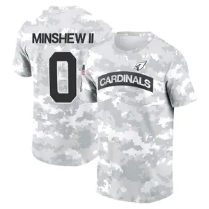 Men's Gardner Minshew Arizona Cardinals Arctic Camo 2024 Salute to Service Performance T-Shirt