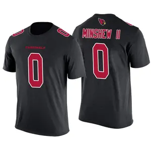 Men's Gardner Minshew Arizona Cardinals Black Color Rush Legend T-Shirt