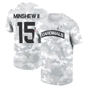 Men's Gardner Minshew II Arizona Cardinals Arctic Camo 2024 Salute to Service Performance T-Shirt