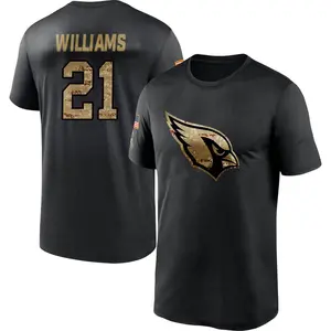 Men's Garrett Williams Arizona Cardinals Black 2020 Salute To Service Performance T-Shirt