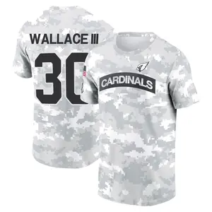Men's Harrison Wallace III Arizona Cardinals Arctic Camo 2024 Salute to Service Performance T-Shirt