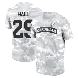 Men's Hassan Hall Arizona Cardinals Arctic Camo 2024 Salute to Service Performance T-Shirt