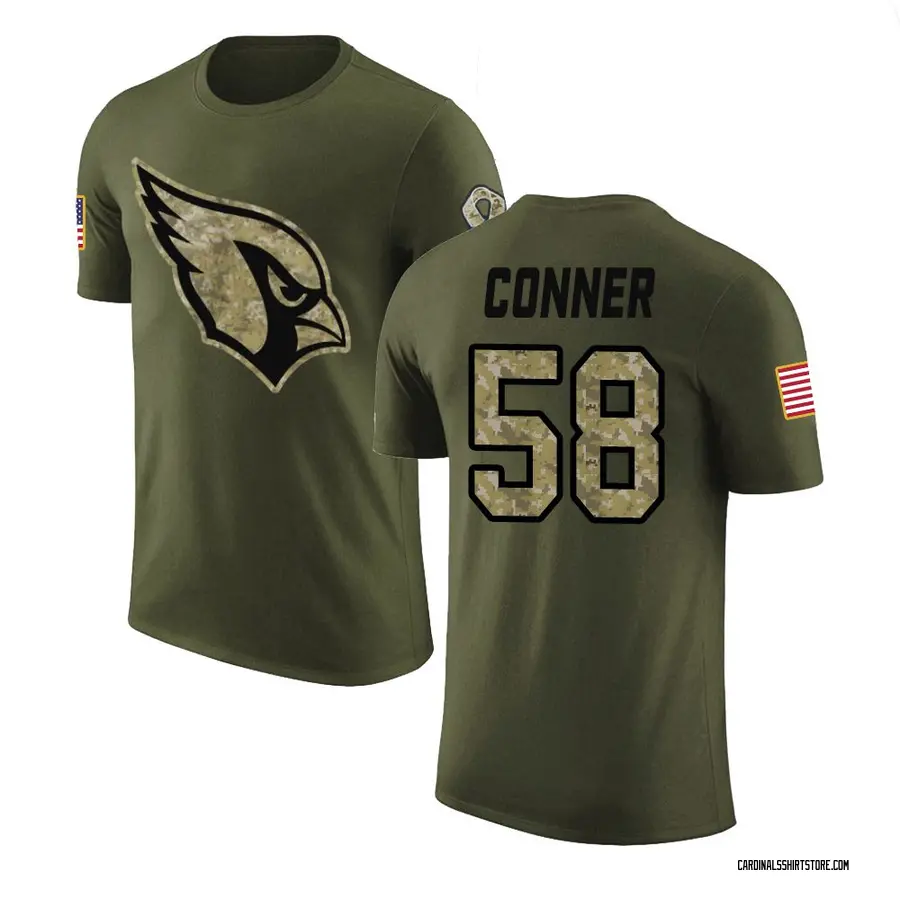 Men's Hayden Conner Arizona Cardinals Olive Salute to Service Legend T-Shirt