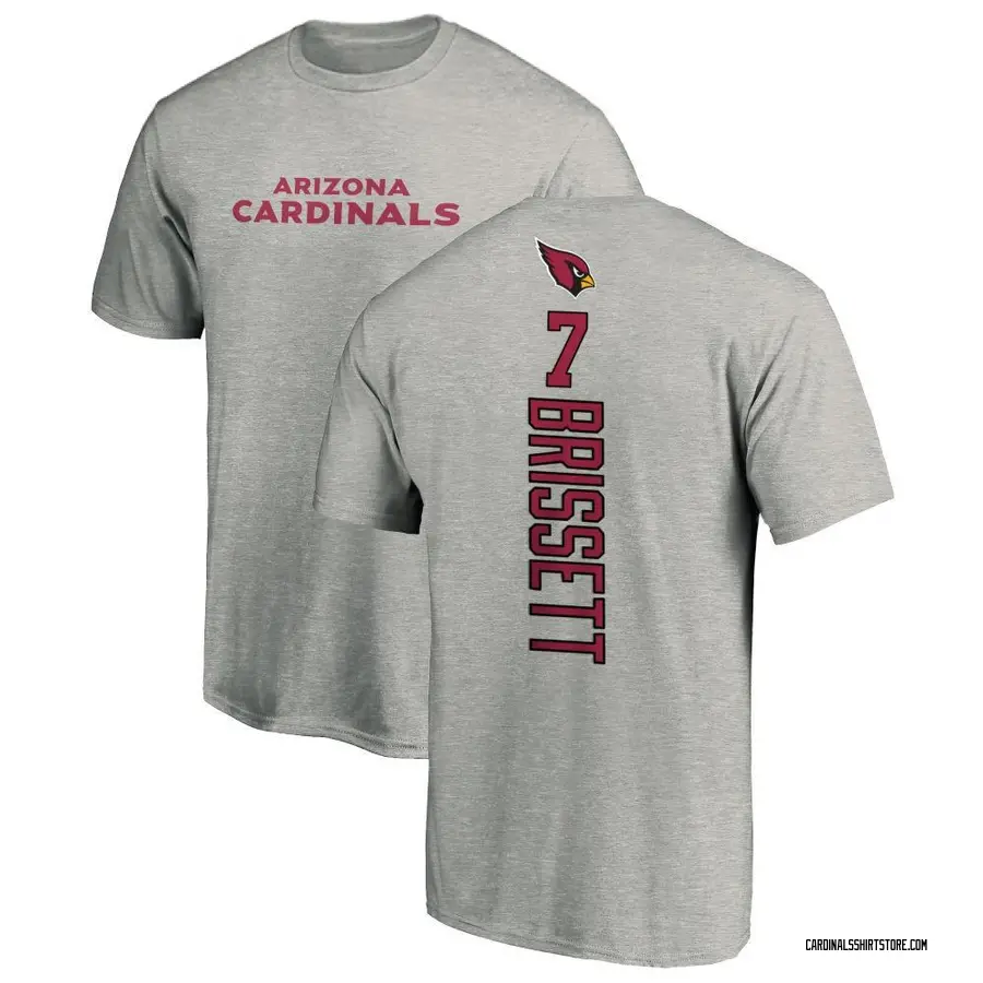 Men's Jacoby Brissett Arizona Cardinals Backer T-Shirt - Ash