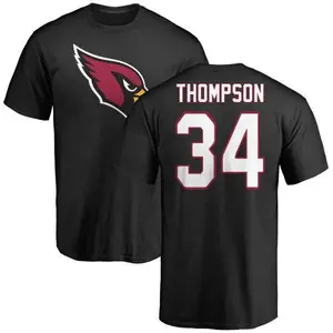 Men's Jalen Thompson Arizona Cardinals Name & Number Logo T-Shirt - Black