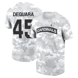 Men's Josiah Deguara Arizona Cardinals Arctic Camo 2024 Salute to Service Performance T-Shirt