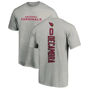 Men's Ka'ena Decambra Arizona Cardinals Backer T-Shirt - Ash