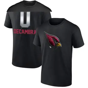 Men's Ka'ena Decambra Arizona Cardinals Midnight Mascot T-Shirt - Black