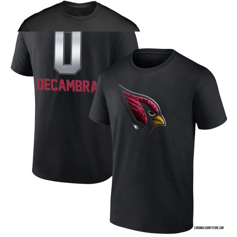 Men's Ka'ena Decambra Arizona Cardinals Midnight Mascot T-Shirt - Black