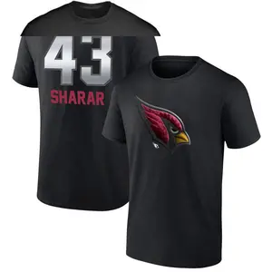 Men's Karson Sharar Arizona Cardinals Midnight Mascot T-Shirt - Black