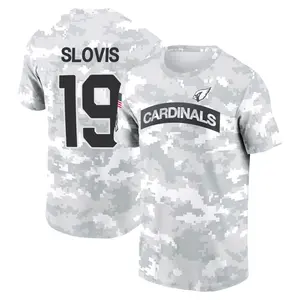Men's Kedon Slovis Arizona Cardinals Arctic Camo 2024 Salute to Service Performance T-Shirt