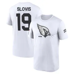 Men's Kedon Slovis Arizona Cardinals White 2024 Salute to Service Legend Performance T-Shirt