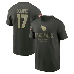 Men's Kendrick Bourne Arizona Cardinals Forest/Green 2025 Salute to Service Sideline Primary Edge T-Shirt