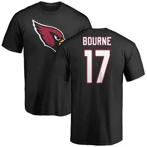 Men's Kendrick Bourne Arizona Cardinals Name & Number Logo T-Shirt - Black