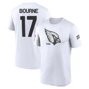 Men's Kendrick Bourne Arizona Cardinals White 2024 Salute to Service Legend Performance T-Shirt