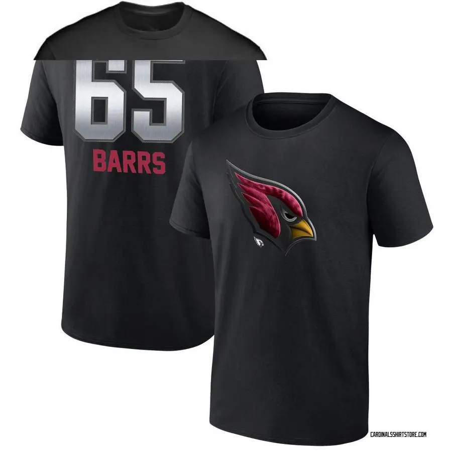 Men's Kyon Barrs Arizona Cardinals Midnight Mascot T-Shirt - Black