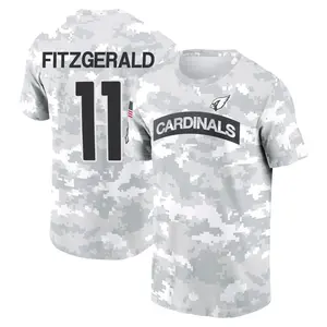 Men's Larry Fitzgerald Arizona Cardinals Arctic Camo 2024 Salute to Service Performance T-Shirt