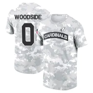 Men's Logan Woodside Arizona Cardinals Arctic Camo 2024 Salute to Service Performance T-Shirt