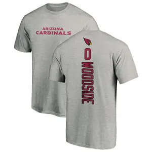 Men's Logan Woodside Arizona Cardinals Backer T-Shirt - Ash