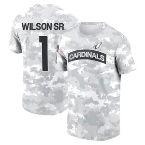 Men's Mack Wilson Sr. Arizona Cardinals Arctic Camo 2024 Salute to Service Performance T-Shirt
