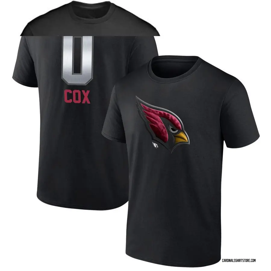 Men's Marques Cox Arizona Cardinals Midnight Mascot T-Shirt - Black