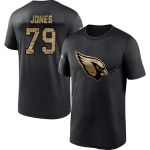 Men's Matthew Jones Arizona Cardinals Black 2020 Salute To Service Performance T-Shirt