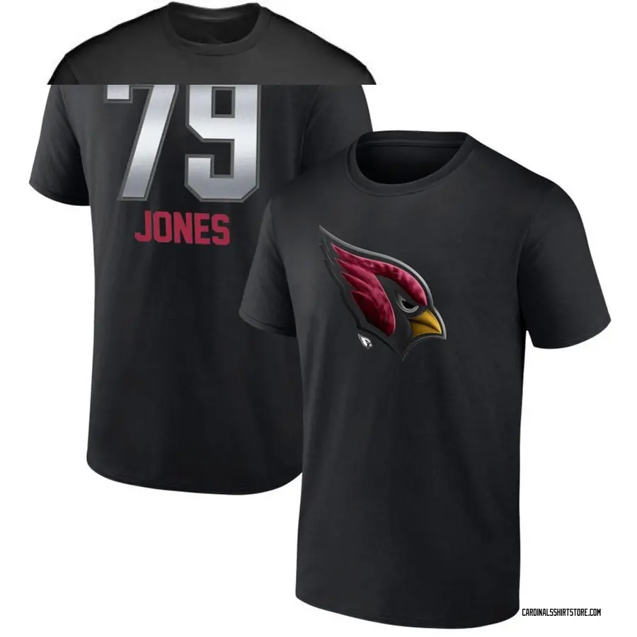Men's Matthew Jones Arizona Cardinals Midnight Mascot T-Shirt - Black