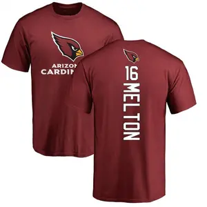 Men's Max Melton Arizona Cardinals Backer T-Shirt - Maroon